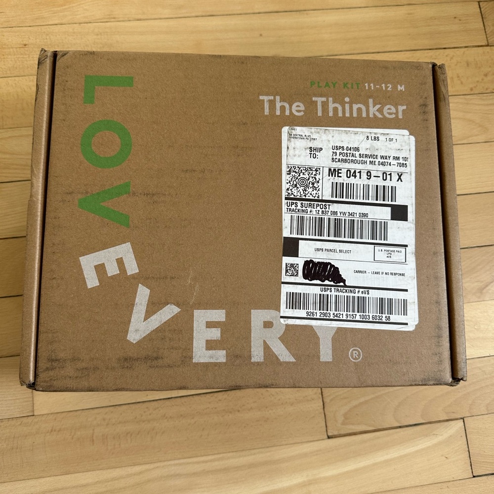 Lovevery The Thinker Kit - Brand new!